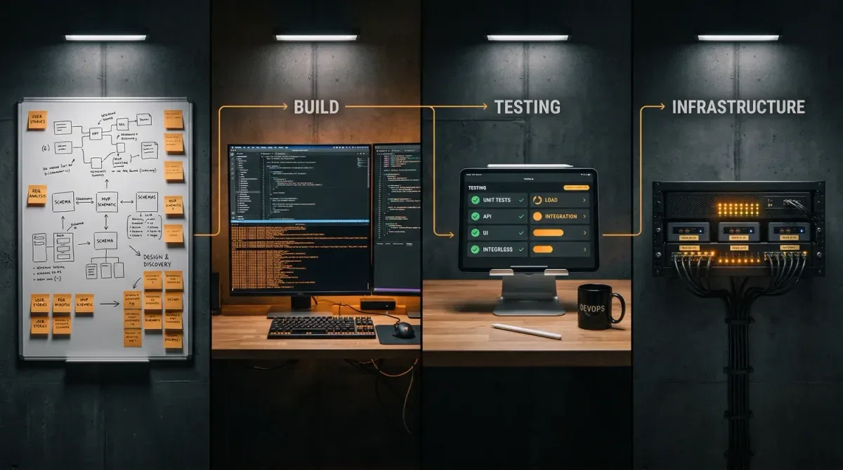 Lab to Base development pipeline