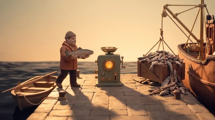The Angler and the Trawler: The Great AI Divide